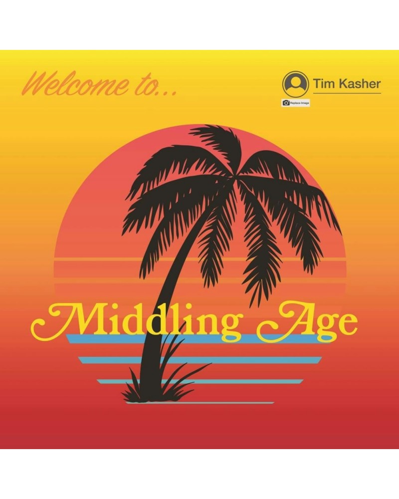 Tim Kasher Middling Age Vinyl Record $6.00 Vinyl