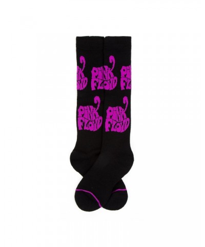 Pink Floyd Purple Logo Wool Socks $3.61 Footware