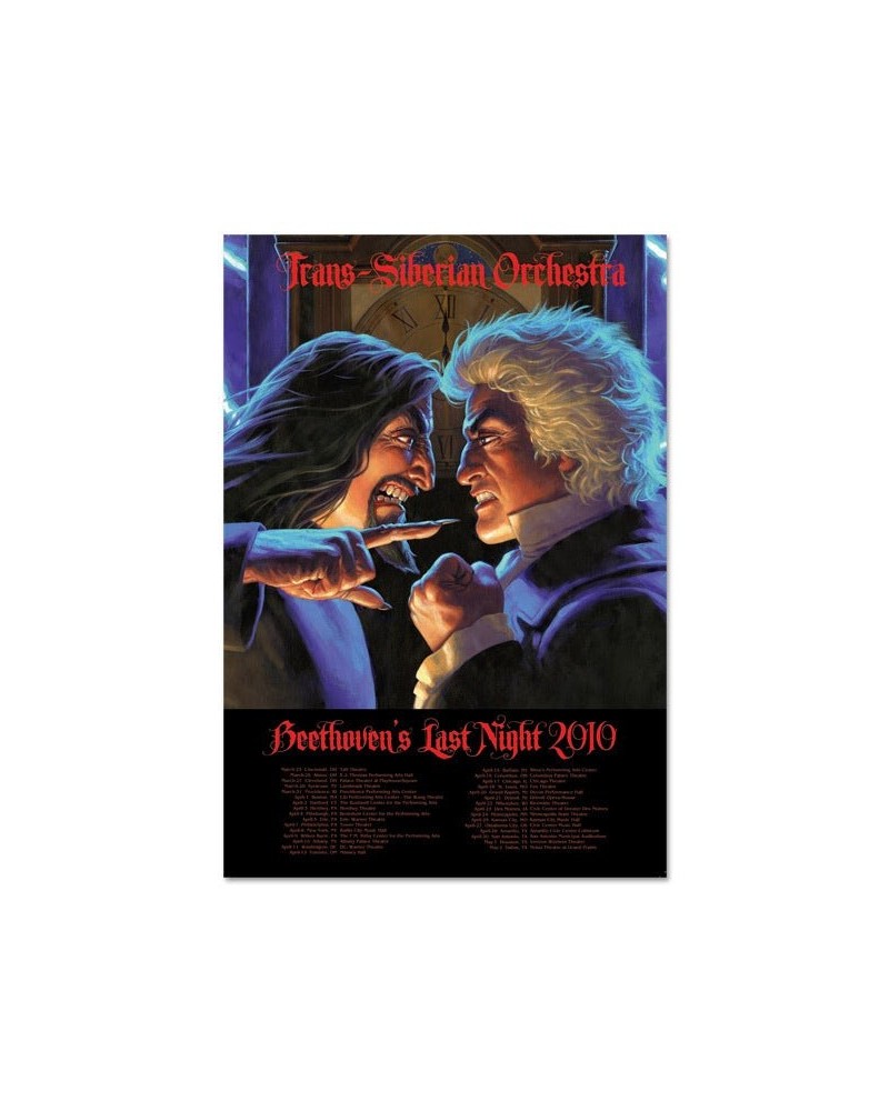 Trans-Siberian Orchestra 2010 Lightning Lithograph $7.05 Decor