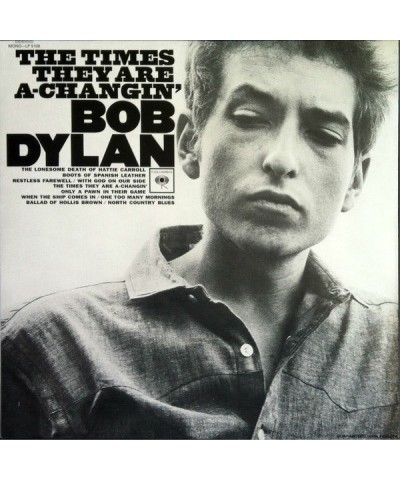 Bob Dylan Times They Are A-Changin' Vinyl Record $13.16 Vinyl