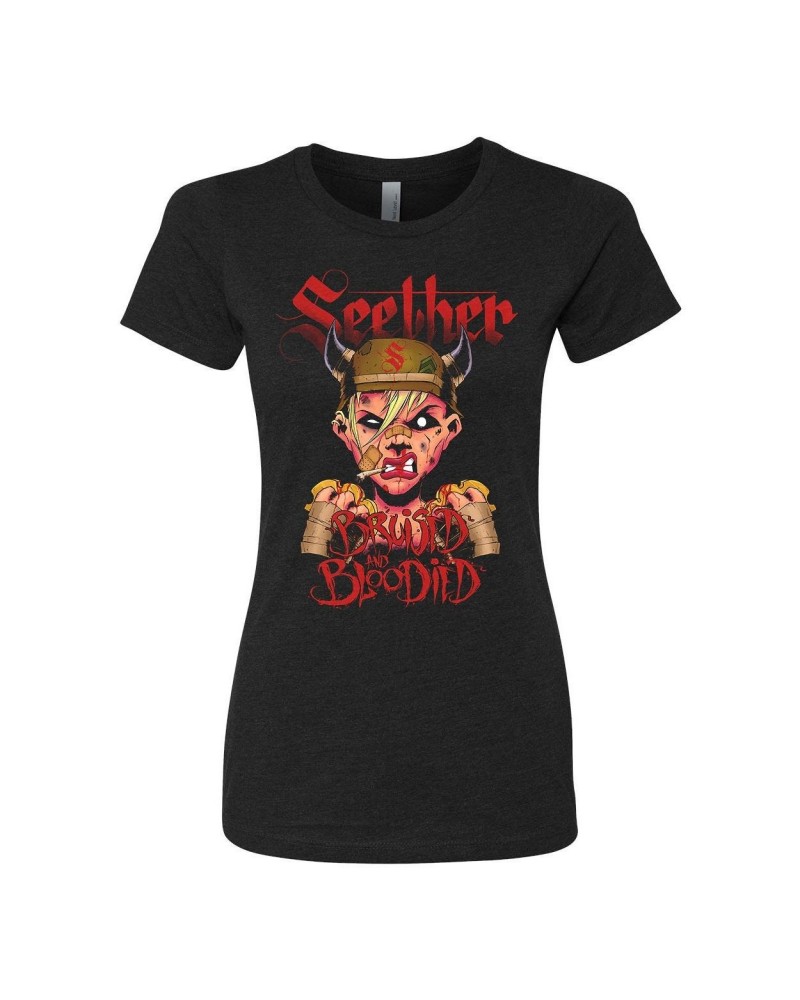 Seether Bruised And Bloodied Tee - Women's $9.00 Shirts