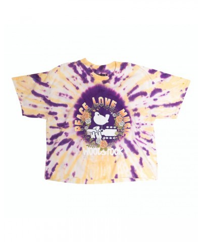 Woodstock Purple Tie Dye Peace Love Music T-Shirt $10.00 Shirts