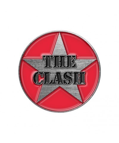 The Clash Military Logo' Metal Pin $5.18 Accessories