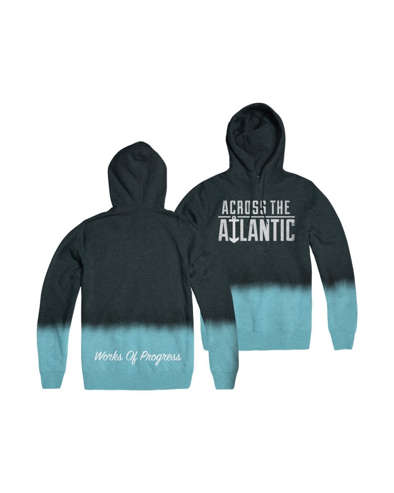 Across the Atlantic Works of Progress Dip Dye Hoodie $21.00 Sweatshirts