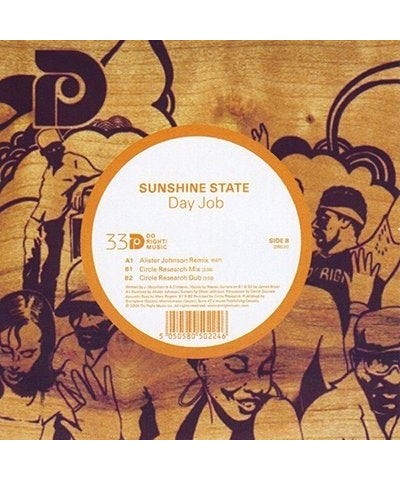 Sunshine State DAY JOB Vinyl Record - UK Release $11.75 Vinyl