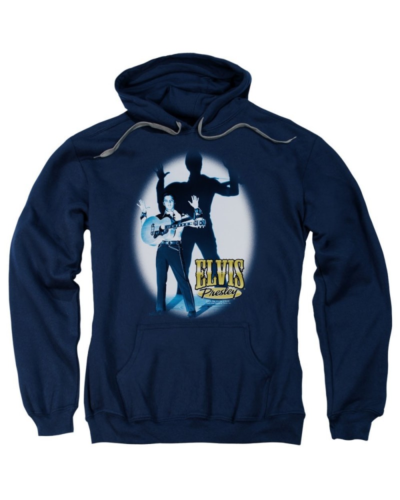 Elvis Presley Hoodie | HANDS UP Pull-Over Sweatshirt $15.36 Sweatshirts