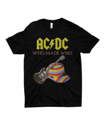 AC/DC T-Shirt | Who Made Who Cap And Guitar Shirt $10.23 Shirts