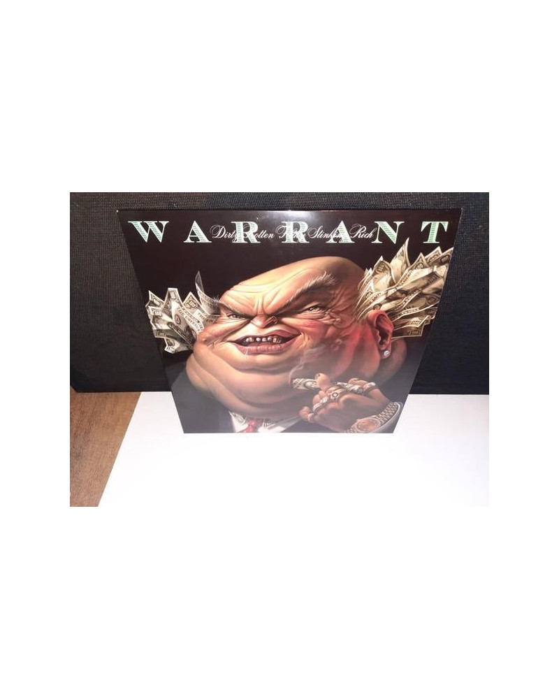 Warrant DIRTY ROTTEN FILTHY STINKING RICH (TRANSLUCENT GREEN VINYL) Vinyl Record $14.40 Vinyl