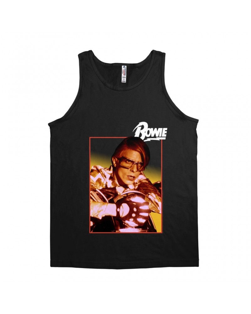 David Bowie Unisex Tank Top | Bowie Lazarus Photo Design Shirt $7.98 Shirts