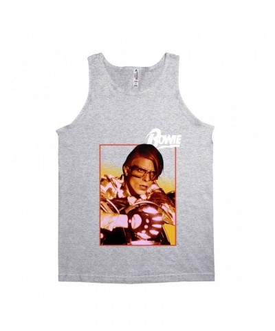 David Bowie Unisex Tank Top | Bowie Lazarus Photo Design Shirt $7.98 Shirts