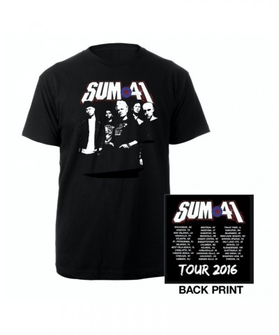 Sum 41 Photo Portrait Summer Tour 2016 Tee $8.60 Shirts