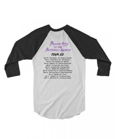 Princess Goes To The Butterfly Museum 2022 Tour Raglan $10.85 Shirts