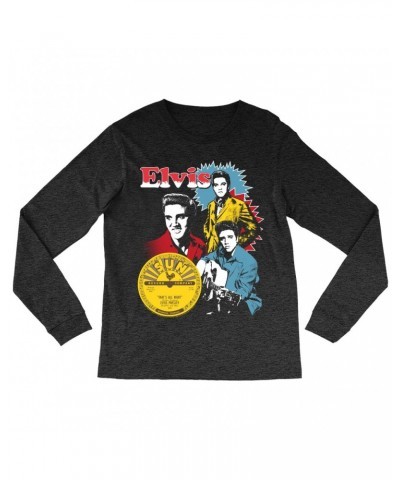 Elvis Presley Long Sleeve Shirt | That's All Right Photo Collage Shirt $11.98 Shirts