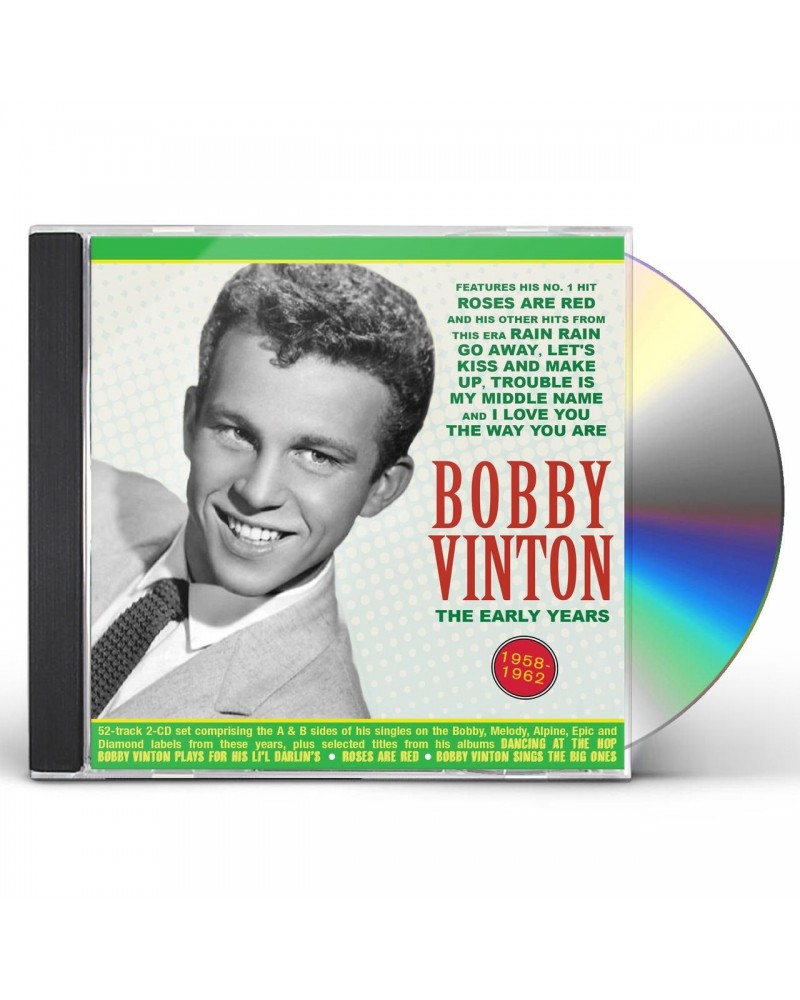 Bobby Vinton EARLY YEARS 1958-62 CD $6.12 CD