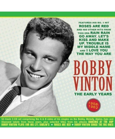 Bobby Vinton EARLY YEARS 1958-62 CD $6.12 CD