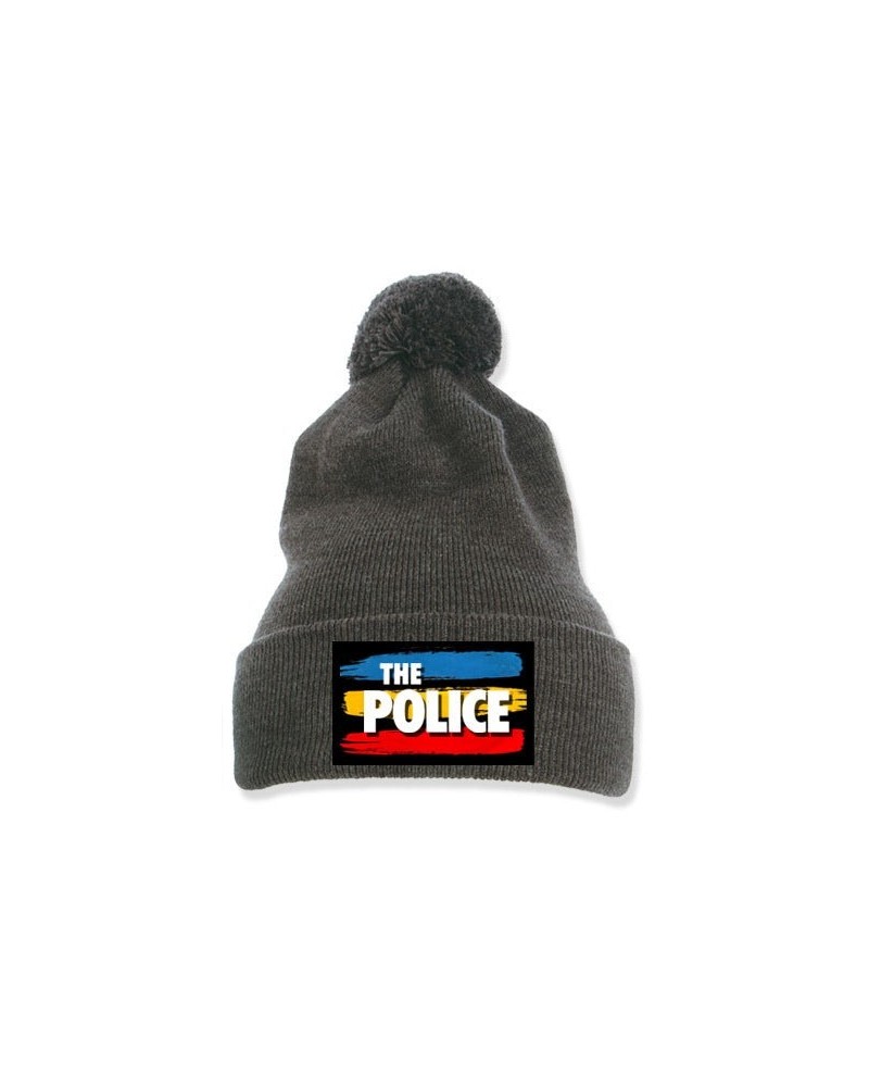 The Police Pom-Pom Knit Beanie $9.25 Hats