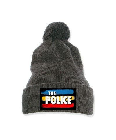 The Police Pom-Pom Knit Beanie $9.25 Hats