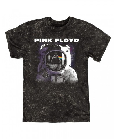 Pink Floyd T-shirt | Dark Side Astronaut Mineral Wash Shirt $14.68 Shirts