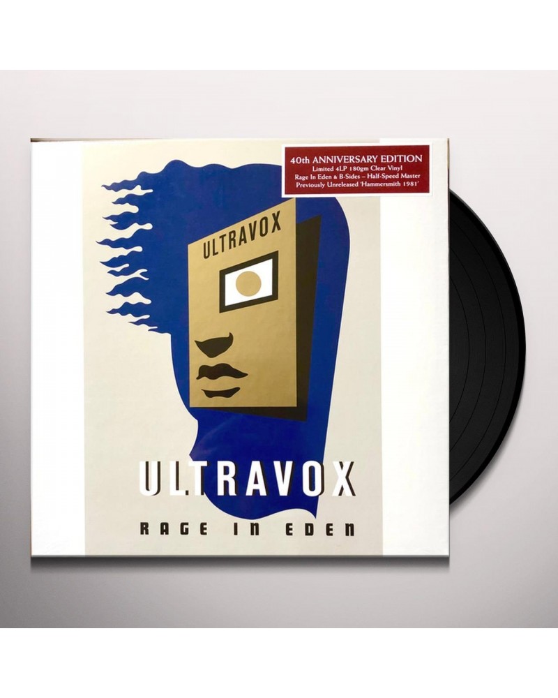 Ultravox RAGE IN EDEN (DELUXE ED./40TH ANNIVERSARY) Vinyl Record $24.60 Vinyl