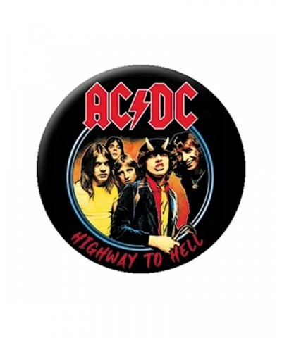 AC/DC Highway To Hell Circle 1.25" Button $0.72 Accessories