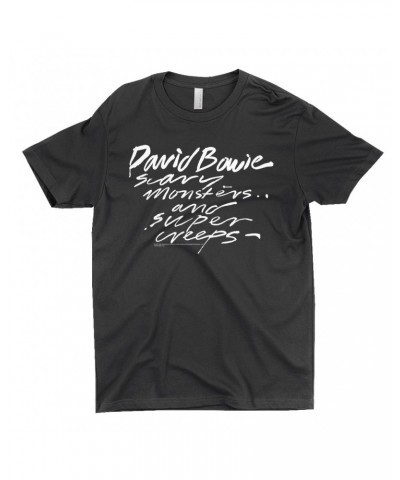 David Bowie T-Shirt | Scary Monsters And Super Creeps Shirt $8.73 Shirts