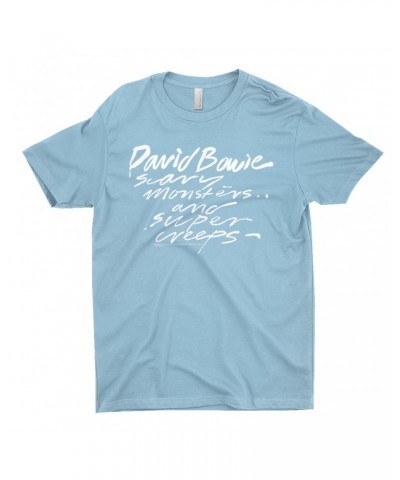 David Bowie T-Shirt | Scary Monsters And Super Creeps Shirt $8.73 Shirts