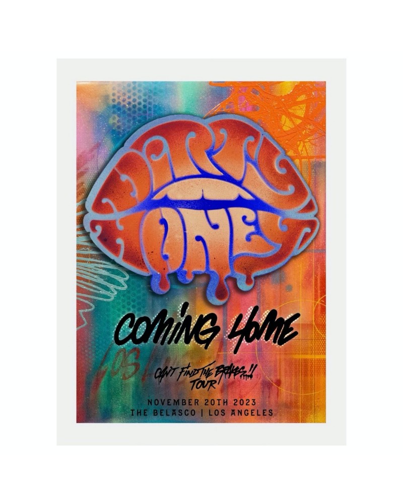 Dirty Honey Limited edition “Coming Home”  RISK collaboration poster $33.00 Decor