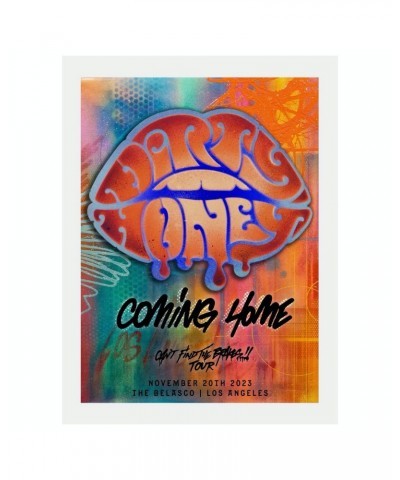 Dirty Honey Limited edition “Coming Home”  RISK collaboration poster $33.00 Decor