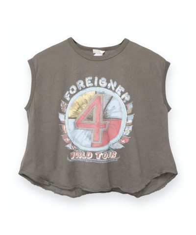 Foreigner 4 Flags World Tour Tank Top $5.10 Shirts