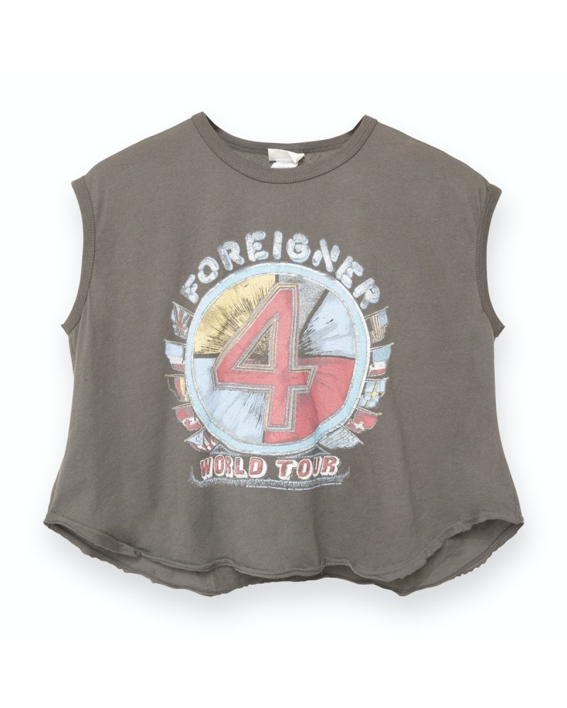 Foreigner 4 Flags World Tour Tank Top $5.10 Shirts