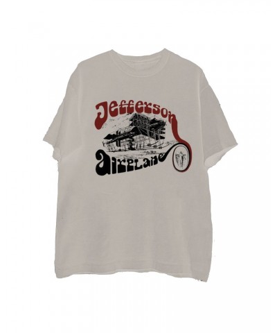 Jefferson Airplane Vintage Plane Natural T-Shirt $14.40 Shirts