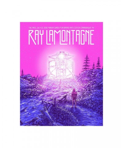 Ray LaMontagne The Ouroboros Tour 2016 - Canandaigua NY Poster $9.90 Decor