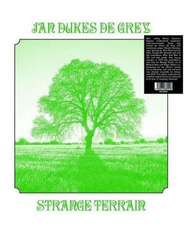 Jan Dukes De Grey Strange Terrain Vinyl Record $13.34 Vinyl