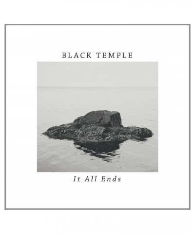 Black Temple It All Ends Vinyl Record $12.96 Vinyl