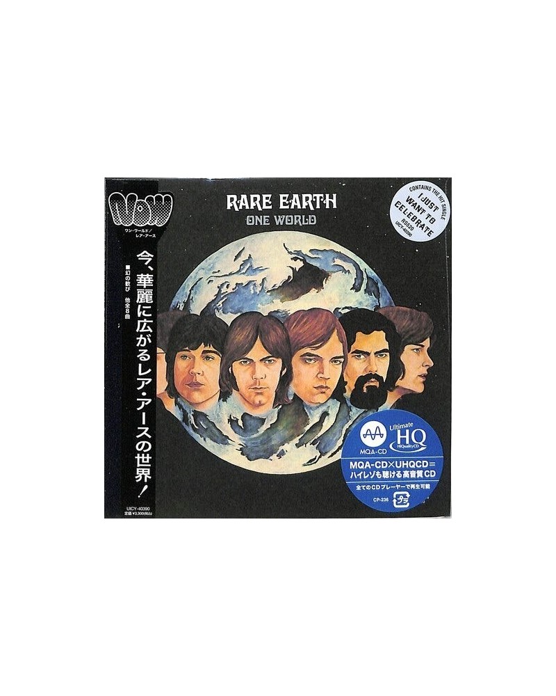 Rare Earth ONE WORLD CD $14.49 CD