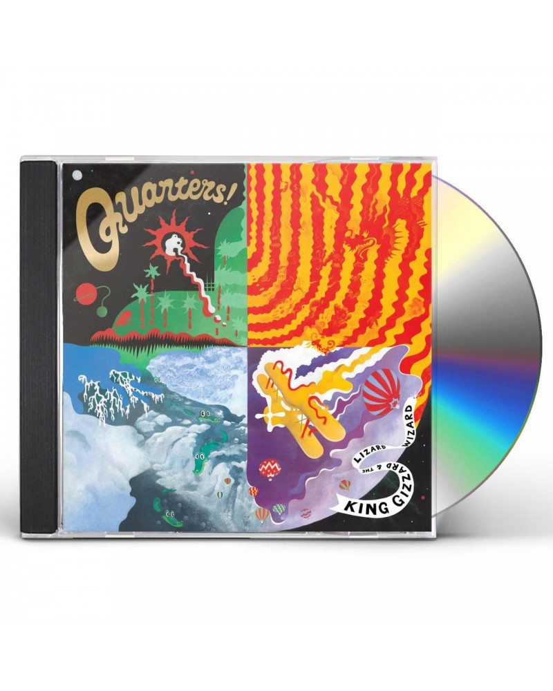 King Gizzard & The Lizard Wizard QUARTERS CD $4.32 CD