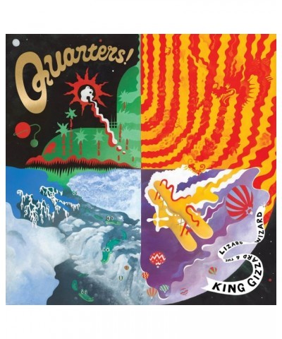 King Gizzard & The Lizard Wizard QUARTERS CD $4.32 CD