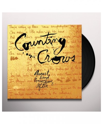 Counting Crows August And Everything After Vinyl Record $20.25 Vinyl