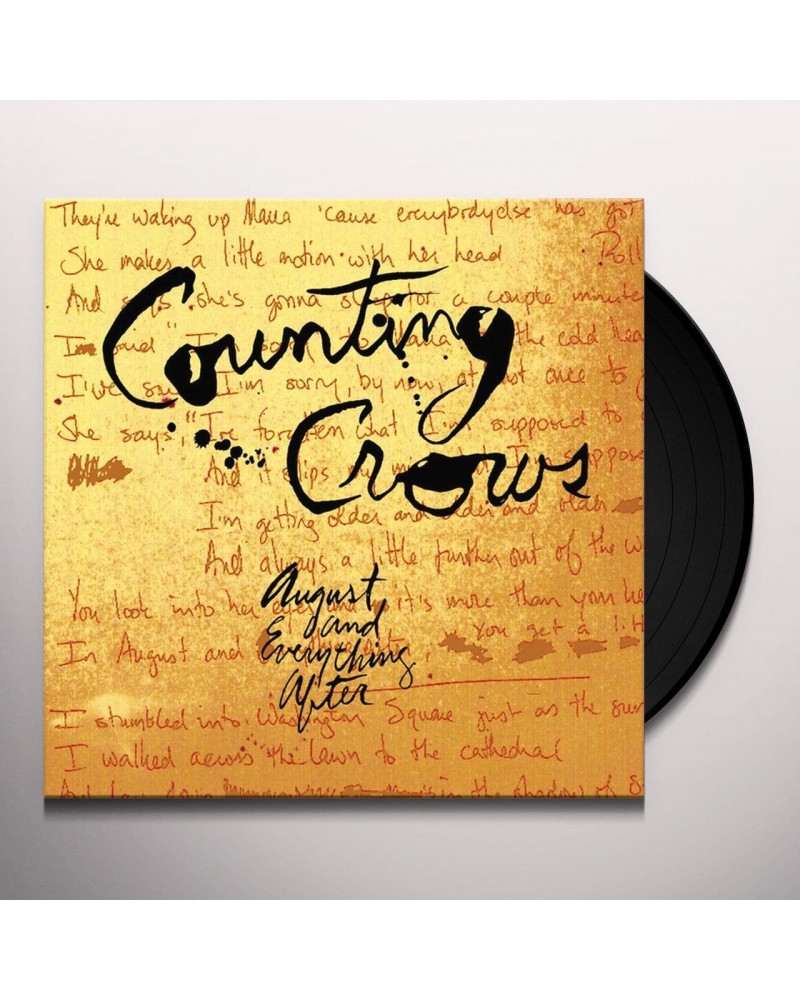 Counting Crows August And Everything After Vinyl Record $20.25 Vinyl