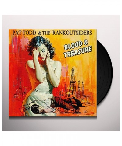 Pat Todd & The Rankoutsiders Blood & Treasure Vinyl Record $7.15 Vinyl