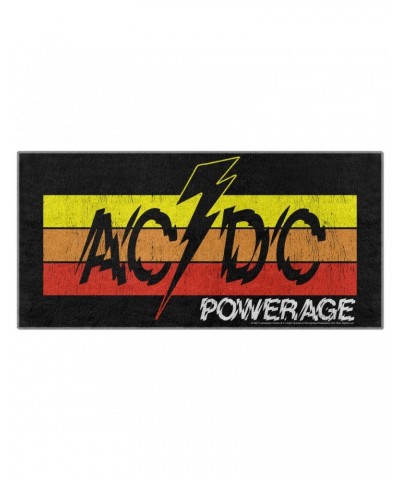 AC/DC Beach Towel | Powerage Logo Banner Towel $25.28 Towels