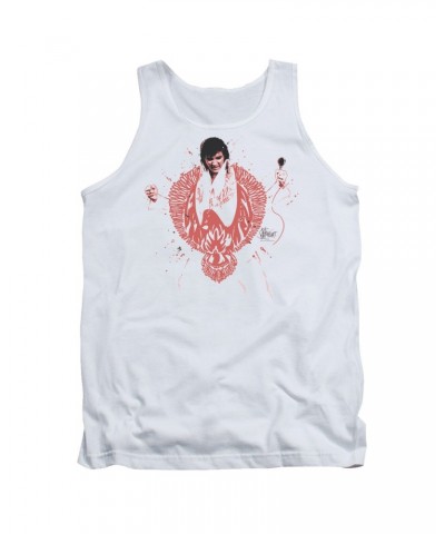 Elvis Presley Tank Top | RED PHEONIX Sleeveless Shirt $6.48 Shirts