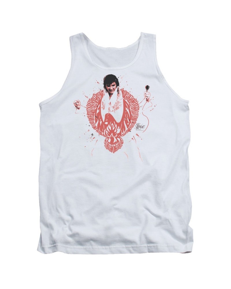 Elvis Presley Tank Top | RED PHEONIX Sleeveless Shirt $6.48 Shirts