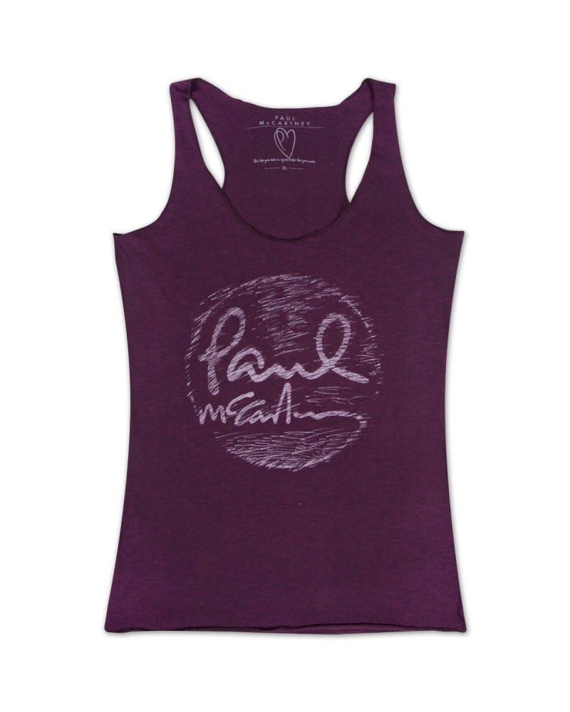 Paul McCartney Scribble Logo Jr Tank Top $22.50 Shirts