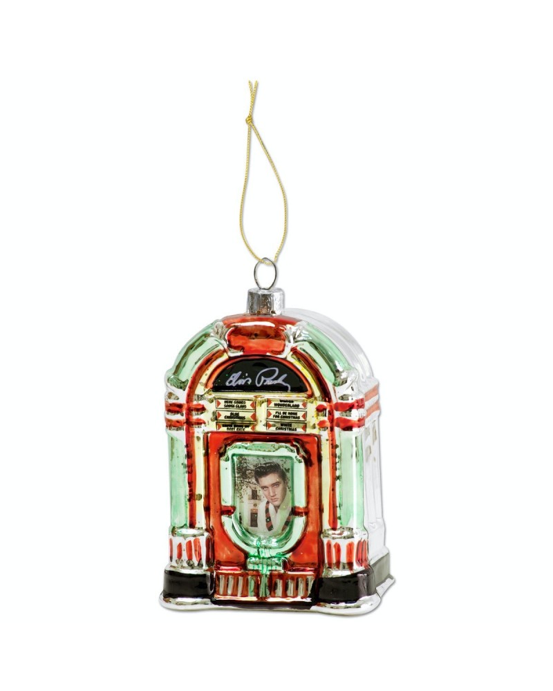 Elvis Presley Jukebox Glass Ornament $3.36 Decor