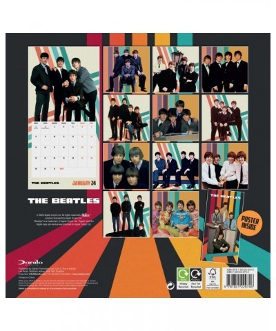 The Beatles Beatles 2024 Calendar $7.97 Calendars