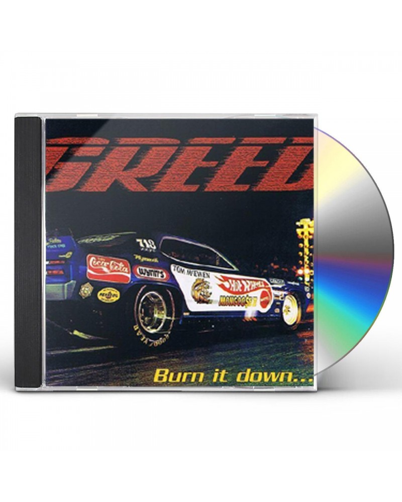 Greed BURN IT DOWN CD $3.93 CD