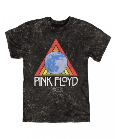 Pink Floyd T-shirt | 1973 Gone Global Distressed Mineral Wash Shirt $8.99 Shirts