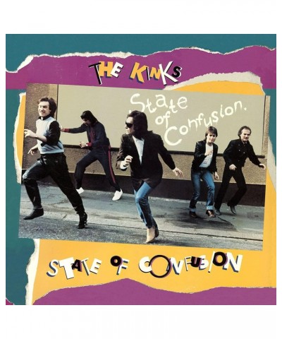 The Kinks State Of Confusion (180g Clear With Blue & Gold Swirl/Limited/Gatefold/Poster) Vinyl Record $19.00 Vinyl