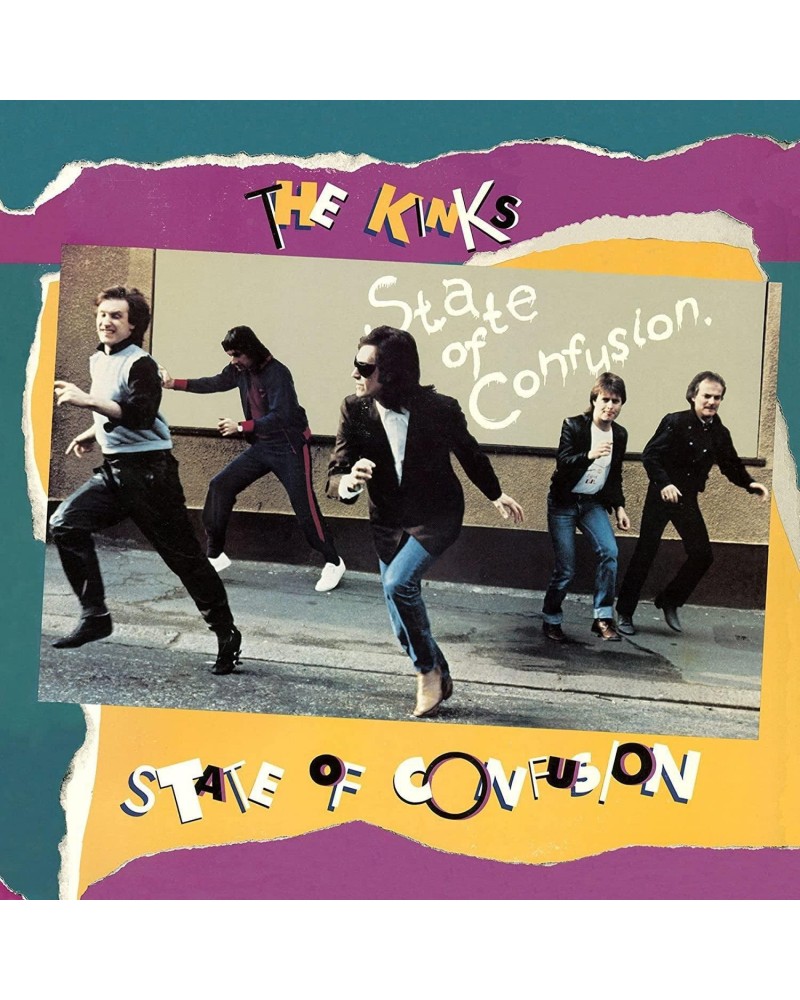 The Kinks State Of Confusion (180g Clear With Blue & Gold Swirl/Limited/Gatefold/Poster) Vinyl Record $19.00 Vinyl